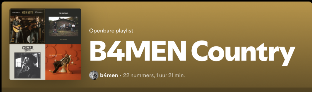 Spotify B4men Country 