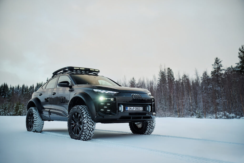 Audi Q6 e-tron offroad voor B4men